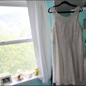 🤍Plus Size Elegant White Dress 🤍